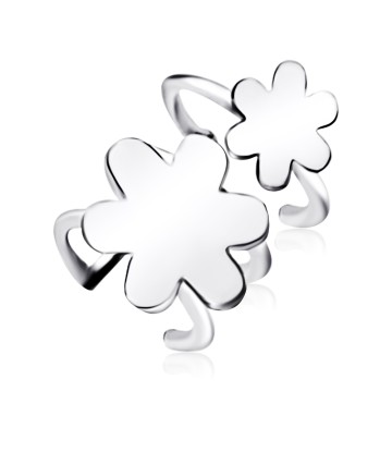 Ear Cuff Couple Flower EC3-05